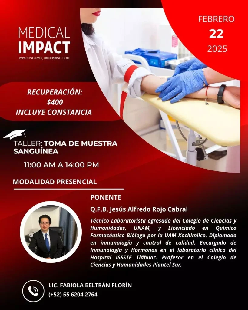 Taller de toma de muestra sanguínea
