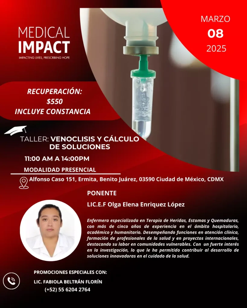 Taller de venoclisis y calculo de soluciones